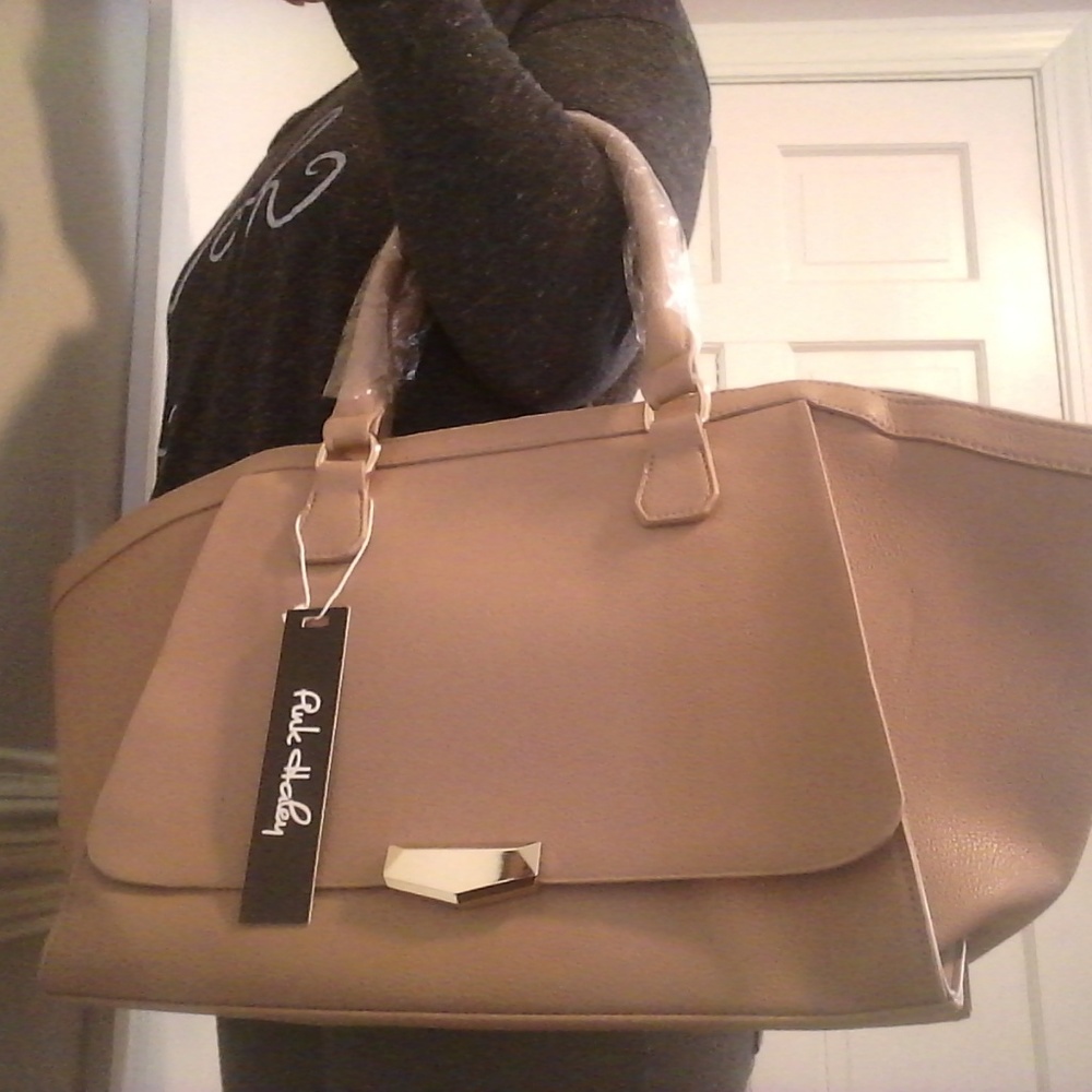 LAST ONE!!!Pink Haley Special Perfect Bag in Taupe - Picture 5 of 5